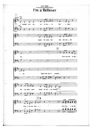 17.) I`m a believer - SATB.pdf