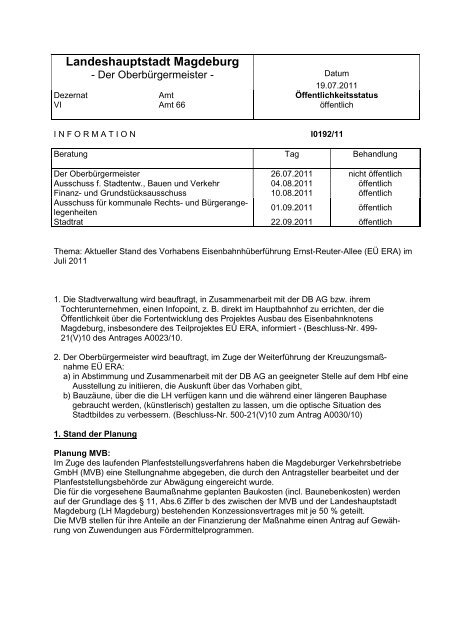 Information - FDP Kreisverband Magdeburg