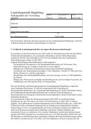 Stellungnahme - Vorlage S0062/06 - FDP Kreisverband Magdeburg