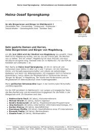 Heinz-Josef Sprengkamp - FDP Kreisverband Magdeburg