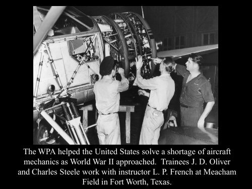 FDR, the WPA, and the New Deal Arts Programs - Franklin D ...