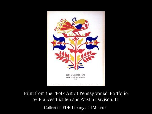 FDR, the WPA, and the New Deal Arts Programs - Franklin D ...