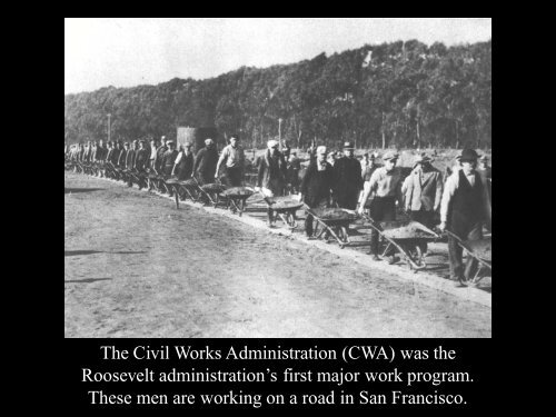 FDR, the WPA, and the New Deal Arts Programs - Franklin D ...