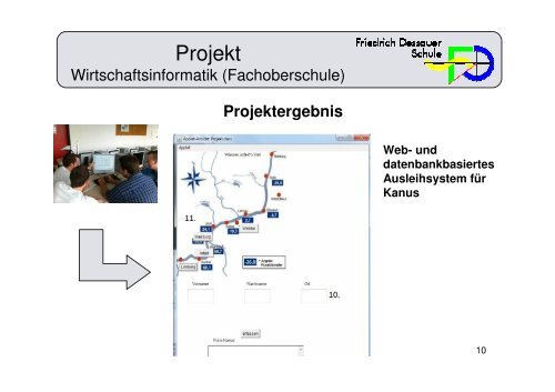 Projekte Wirtschaftsinformatik