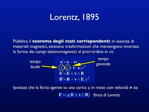 lucidi (PDF) - INFN Sezione di Ferrara