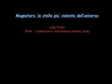 Il Mistero delle Magnetar, le Stelle più Violente dell'Universo
