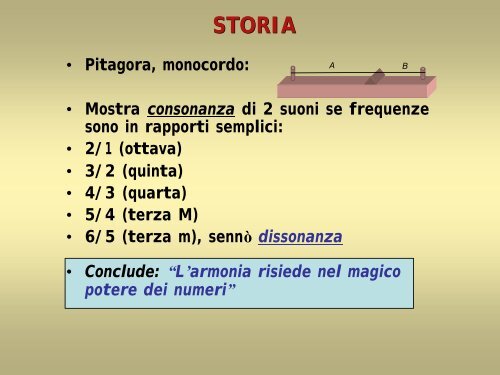 Musica e Scienza attraverso i secoli - INFN Sezione di Ferrara