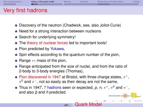 An introduction to the quark model