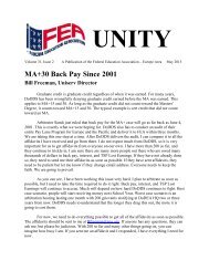 May 2013 Unity - FEA Online!