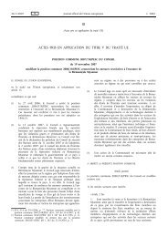 Position commune 2007/750/PESC du Conseil du 19.11 ... - Febelfin