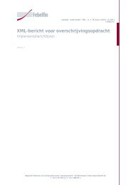 XML-bericht voor overschrijvingsopdracht - v 1.3 - Febelfin