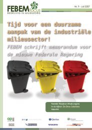 Bekijk de PDF - FEBEM - Federatie van Bedrijven voor Milieubeheer