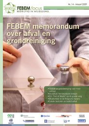 Bekijk de PDF - FEBEM - Federatie van Bedrijven voor Milieubeheer