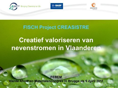 Creatief valoriseren van nevenstromen in Vlaanderen - VVSG