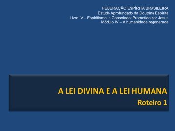 O livro dos espíritos - Federação Espírita Brasileira