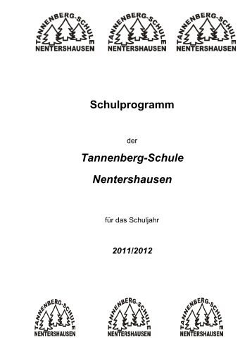 Schulprogramm Tannenberg-Schule Nentershausen