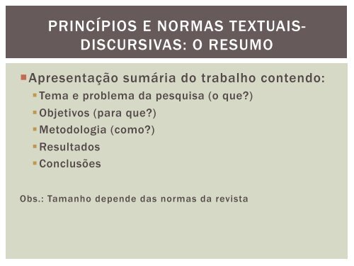 A ESCRITA DE TEXTOS ACADÊMICOS ... - FEC - Unicamp