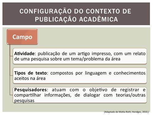 A ESCRITA DE TEXTOS ACADÊMICOS ... - FEC - Unicamp