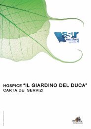 Carta dei Servizi - Federazione Cure Palliative