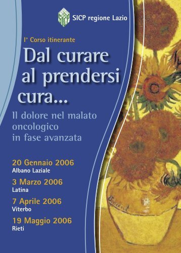 Dal curare al prendersi cura... - Federazione Cure Palliative