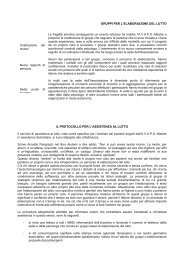 GRUPPI PER L'ELABORAZIONE DEL LUTTO La fragilità emotiva ...