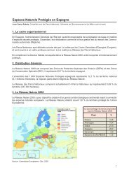 Espaces Naturels Protégés en Espagne - Fedenatur.org