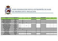 Resultados Copa Promoción e Iniciación de Extremadura ...