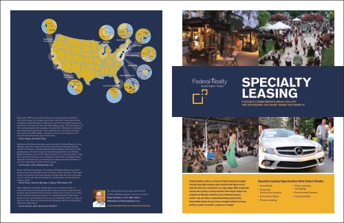 View Specialty Leasing Brochure