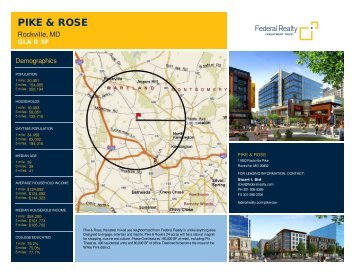 Pike & Rose Lease Flyer