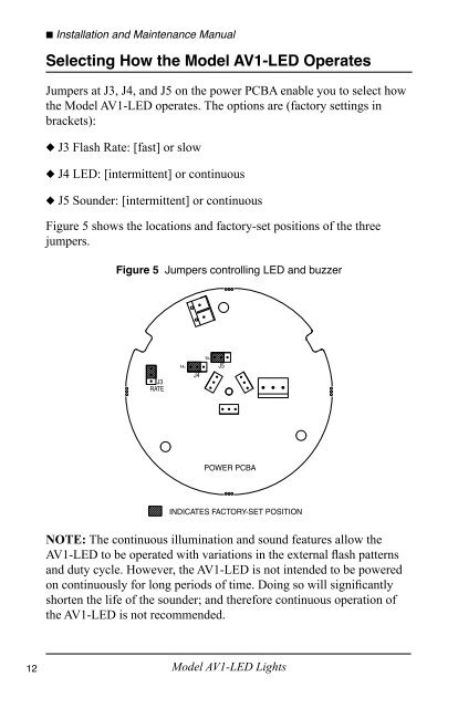 Model AV1-LED Audio-Visual LED Light - Federal Signal