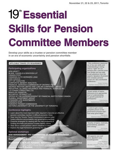 Pension fund members have much to gain from properly skilled trustees