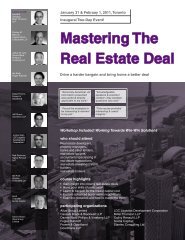 Mastering The Real Estate Deal - Federated Press