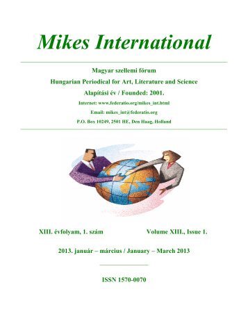 Mikes International - Hollandiai Magyar Szövetség