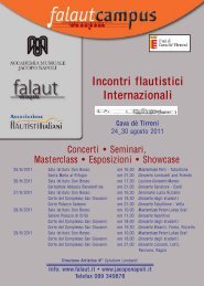 Brochure ufficiale - Federica Lotti