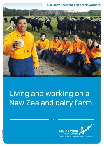 Living and working on a New Zealand dairy farm - Settlement Support