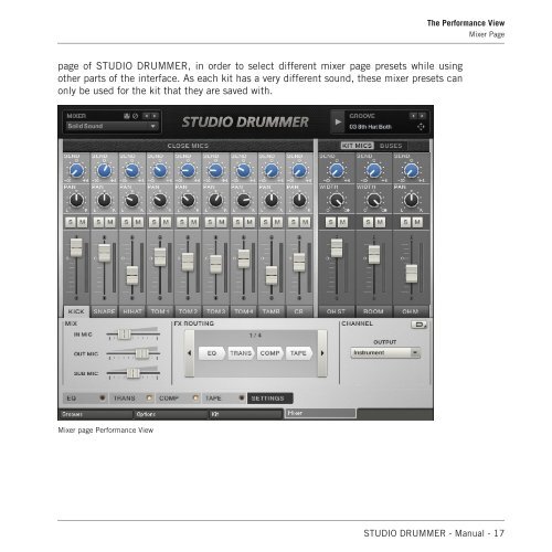 Studio Drummer Manual English - zzounds.com