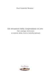 Gli strumenti della cooperazione in rete - FedOA - Università degli ...