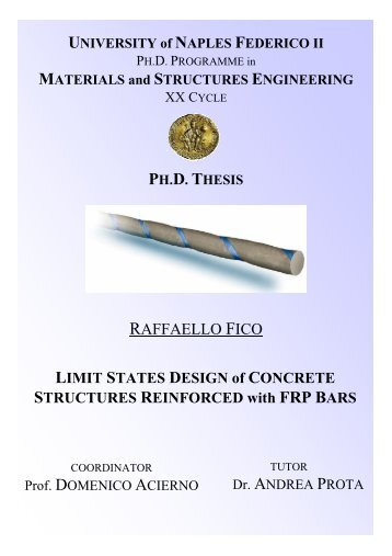 Limit States Design of Concrete Structures Reinforced with ... - FedOA