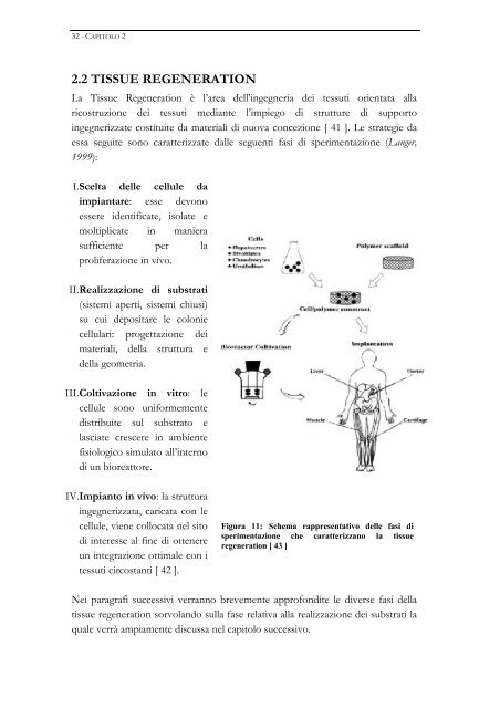 Materiali e Tecnologie per la realizzazione di sostituti - FedOA ...