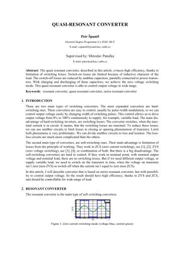 Quasi-resonant converter