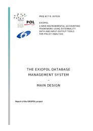 the exiopol database management system - Feem-project.net