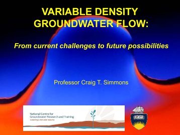 variable density groundwater flow - FEFlow