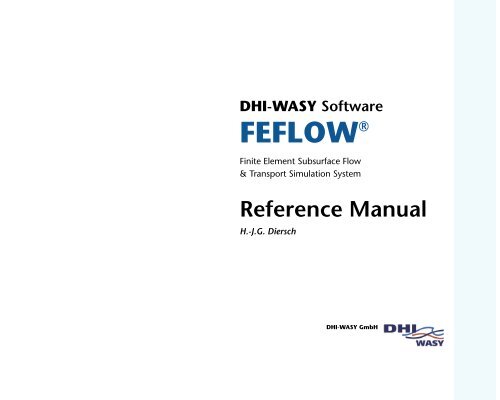 Reference Manual - FEFlow
