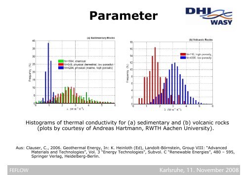 Parameter - FEFlow