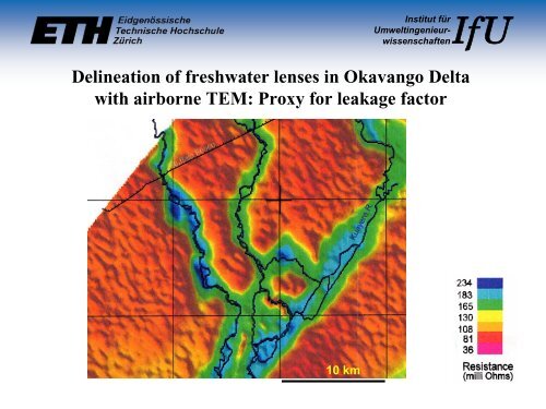 Remote Sensing and Water management - FEFlow