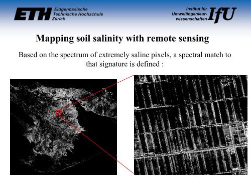 Remote Sensing and Water management - FEFlow