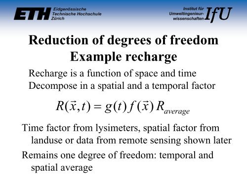 Remote Sensing and Water management - FEFlow