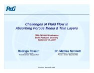 Challenges of Fluid Flow in Absorbing Porous Media ... - FEFlow
