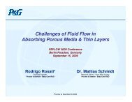 Challenges of Fluid Flow in Absorbing Porous Media ... - FEFlow