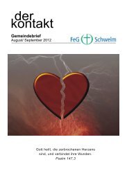 Gemeindebrief Ausgabe 04_12.indd - FeG Schwelm